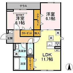 (仮称)D-ROOM上篠崎 1階