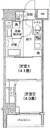 ティモーネプレミアム三ノ輪ステーション 2Kの間取図画像