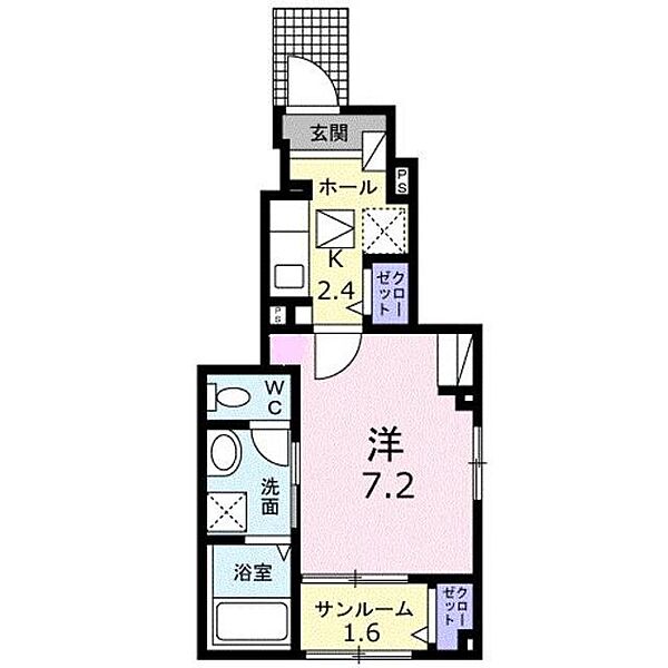 グリーンピア　Ａ ｜新潟県新潟市中央区上所上１丁目(賃貸アパート1K・1階・29.72㎡)の写真 その2