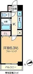 ドミール門前仲町 6階