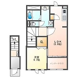 ISEYA 1LDKの間取図画像