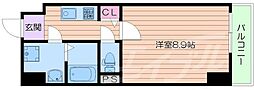 おおさか東線 JR野江駅 徒歩7分の賃貸マンション 5階1Kの間取り