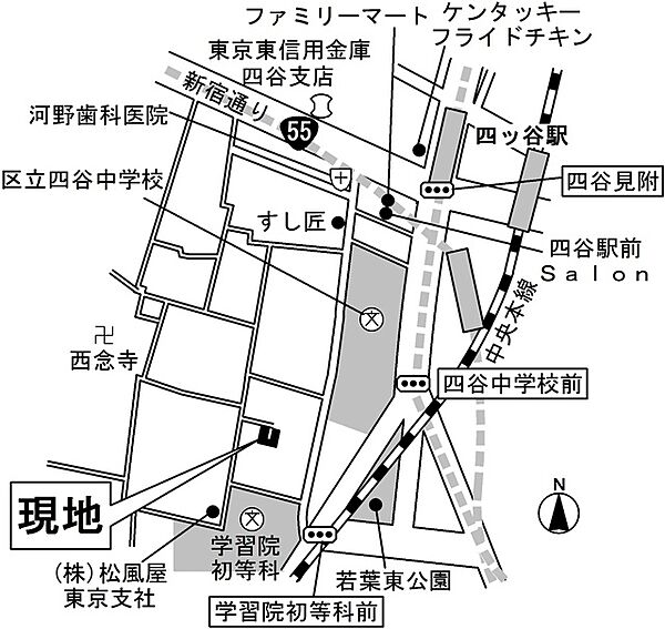 メゾントレフル 009｜東京都新宿区若葉１丁目(賃貸アパート1LDK・2階・46.37㎡)の写真 その20