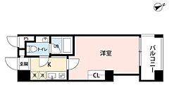 FORESTCOURT 1Kの間取図画像