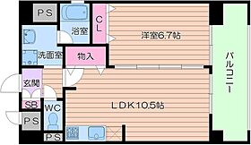 ＴＯＭＯＤＯＡＬ北梅田  ｜ 大阪府大阪市福島区福島６丁目（賃貸マンション1LDK・4階・43.04㎡） その2