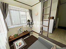 サンハイム程久保 106 1階ワンルームのリビング/ダイニング