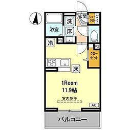 間取図画像 ワンルーム