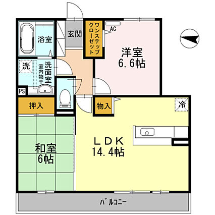 グリーンフロート山田東_間取り_0