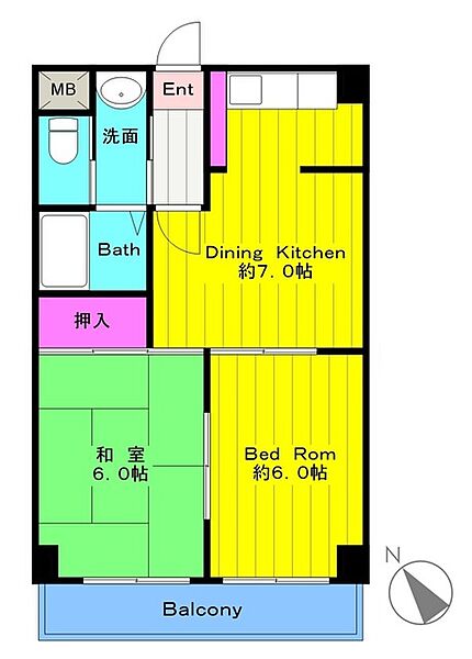 画像2:間取図