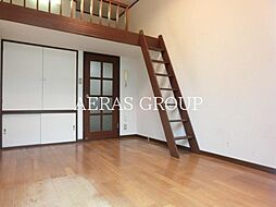 楽風ハイツ 2階1Kのリビング/ダイニング