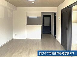 ソルーナ松橋 4B 4階2LDKのリビング/ダイニング