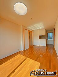 和歌山電鐵貴志川線 竈山駅 徒歩3分の賃貸アパート 1階2LDKのリビング/ダイニング