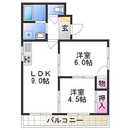 シティハイム長居公園通 2階