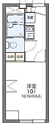 レオパレス武義 1Kの間取図画像