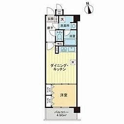 ライオンズマンション池袋シティ 1DKの間取図画像