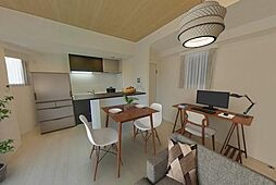 レジディア文京音羽 8階1LDKのリビング/ダイニング