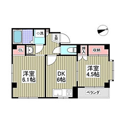 ドエル渕野辺 4階/401