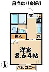 ディアコート(下柚木) 1階