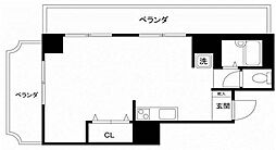 ワコー第3マンション 7階1DKの間取り