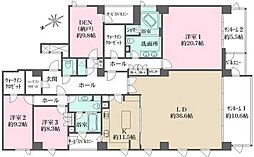 BlossomTerrace 3SLDKの間取図画像