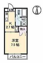 セフィーラ A0202 ｜ 岡山県倉敷市日吉町429-6（賃貸アパート1K・2階・24.81㎡） その2