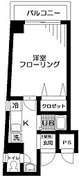 ハイム西荻 1Kの間取図画像