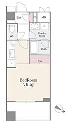 Lo.houseStyle ワンルームの間取図画像