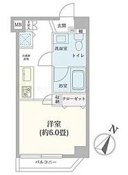 Fureppu ワンルームの間取図画像