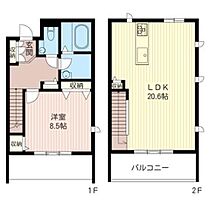 コートアリオン 00101 ｜ 東京都世田谷区上用賀３丁目14-2（賃貸マンション1LDK・1階・74.00㎡） その2