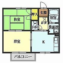 グラスグリーン B206 ｜ 兵庫県西宮市山口町上山口４丁目7-6（賃貸アパート2K・2階・39.55㎡） その2