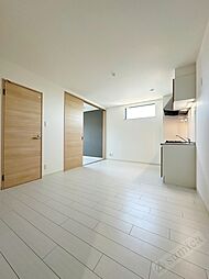 近鉄奈良線 若江岩田駅 徒歩5分の賃貸アパート 2階1LDKのリビング/ダイニング