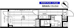 ステージグランデ新桜台 1Kの間取図画像