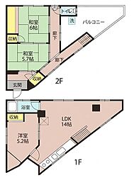 グラシアス妙法寺 3LDKの間取図画像