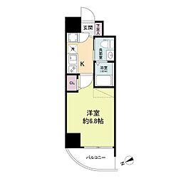 Osaka Metro中央線 九条駅 徒歩7分の賃貸マンション 11階1Kの間取り