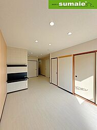 エル タチバナ B棟 1階2LDKのリビング/ダイニング