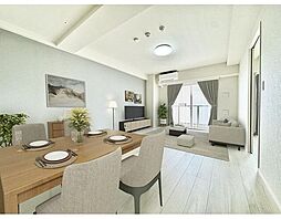 コンフォリア西尾久 9階2LDKのリビング/ダイニング