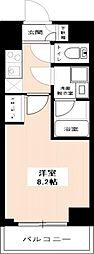 HY'sNORTHTOKYORESIDENCE 1Kの間取図画像
