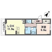 ルミエール 00203 ｜ 埼玉県鴻巣市氷川町28-10、28-11（賃貸マンション1LDK・2階・47.29㎡） その2