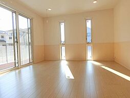 D-room宮沢町貸家 BB 2階3LDKのリビング/ダイニング