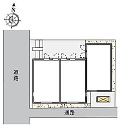 INO3 1Kの間取図画像