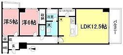 アーバンコート南烏山 2LDKの間取図画像