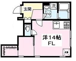 あうる 1階1LDKの間取り