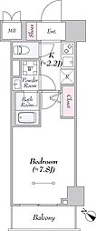 KDXRESIDENCEMachidaNorth 1Kの間取図画像