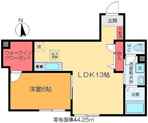 ホームズ でお部屋探し 東武伊勢崎線 竹ノ塚駅 徒歩5分 1ldk 賃料8 9万円 1階 44 25 賃貸マンション住宅情報 物件番号 取扱い不動産会社 アイレントホーム株式会社 北千住西口店