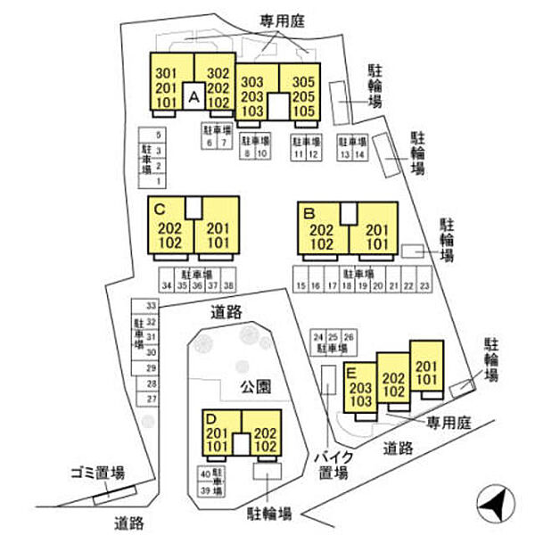 モンソレーユ　Ａ ｜埼玉県入間市高倉２丁目(賃貸アパート2LDK・3階・54.42㎡)の写真 その9