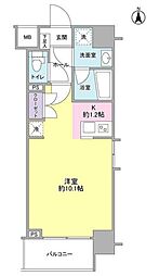 モンレーヴ錦糸町 ワンルームの間取図画像