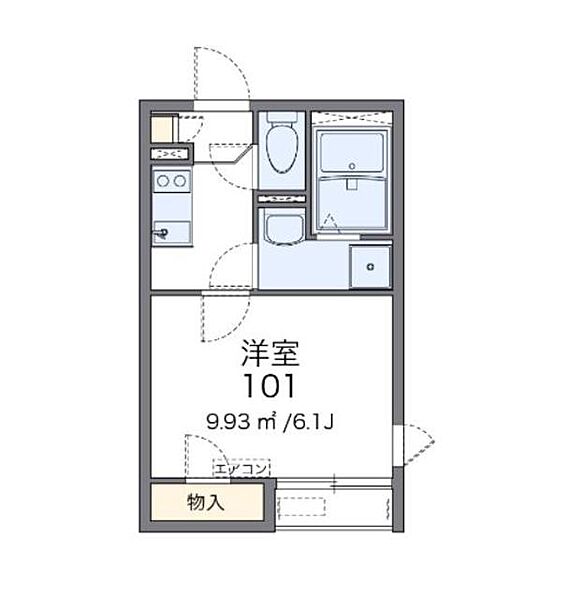 レオネクストカミオンダ 203｜神奈川県横浜市青葉区あかね台１丁目(賃貸アパート1K・2階・20.76㎡)の写真 その2