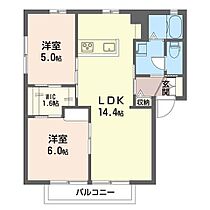 セリネ材木座 00101 ｜ 神奈川県鎌倉市材木座５丁目12-4（賃貸アパート2LDK・1階・54.80㎡） その2