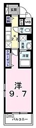 間取図画像 1K