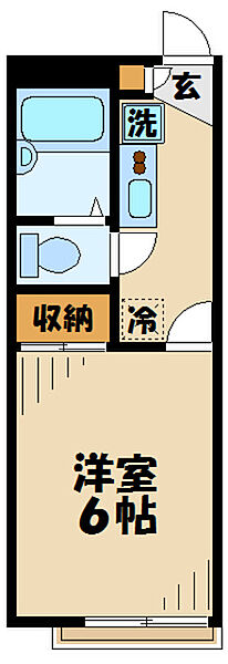 レオパレスＡＫｉＹＡＭＡ（19114） 205｜神奈川県相模原市緑区橋本５丁目(賃貸アパート1K・2階・19.87㎡)の写真 その2